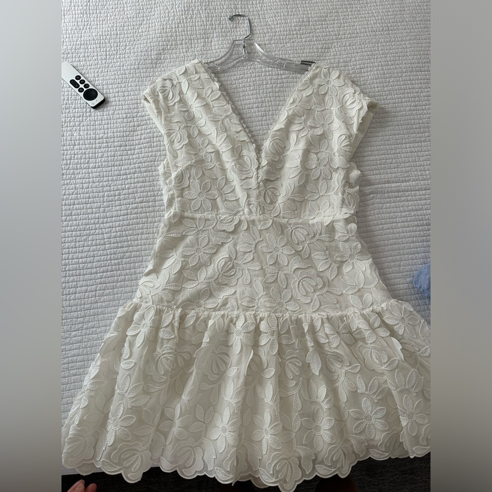 Waimari white mini dress